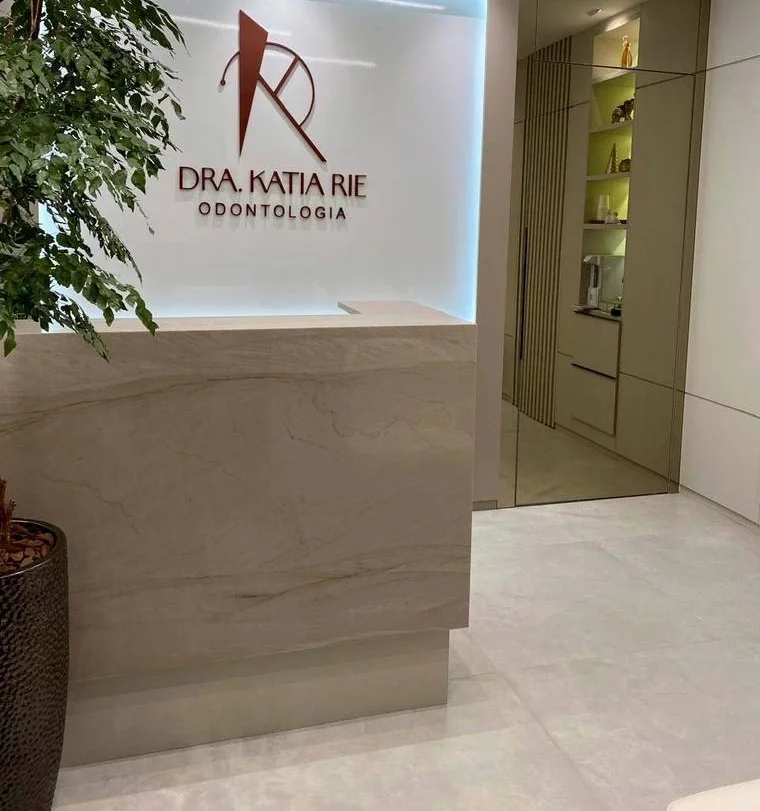 Recepção da clínica Dra. Kátia Rie