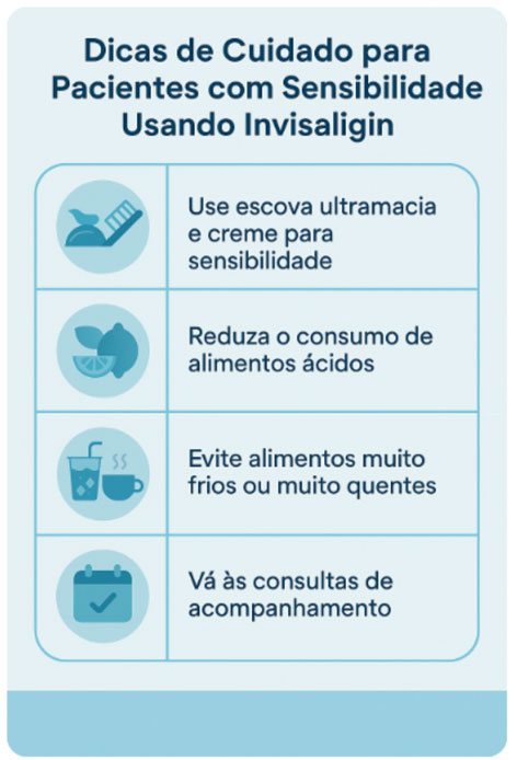 Cuidados essenciais durante o tratamento com Invisalign em pacientes com sensibilidade Cuidados essenciais durante o tratamento com Invisalign em pacientes com sensibilidade